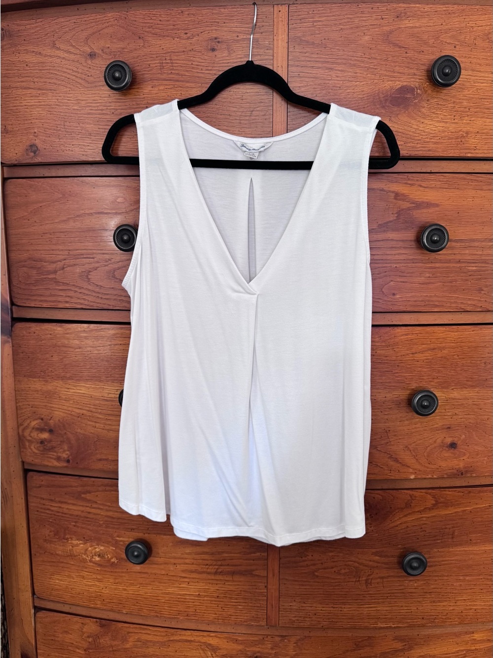 Tommy Bahama Kauai White V-Neck Tank Top